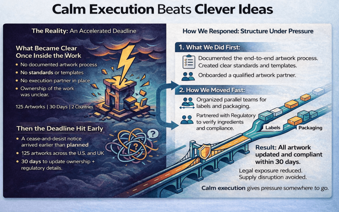 125 Artworks. 30 Days. No Playbook.